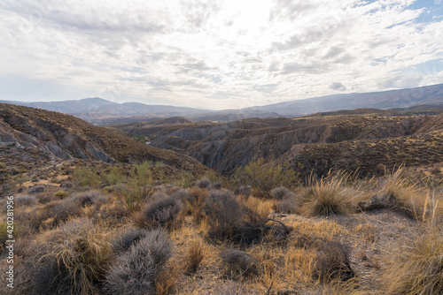 mountainous area in southern Spai