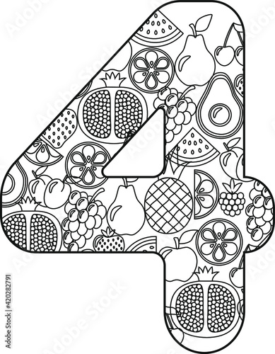 alphabet    letters   font   graphics   illustration   background  letter  a primer  Fruit   summer graphic illustration alphabet watermelon
