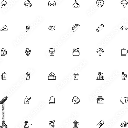 icon vector icon set such as: awning, parasitic, vintage, away, concept, eggshell, salmon, eating, rabies, mitten, human, microbes, clove, sliced, minimal, retail, water, badge, exotic, dough, shrimp