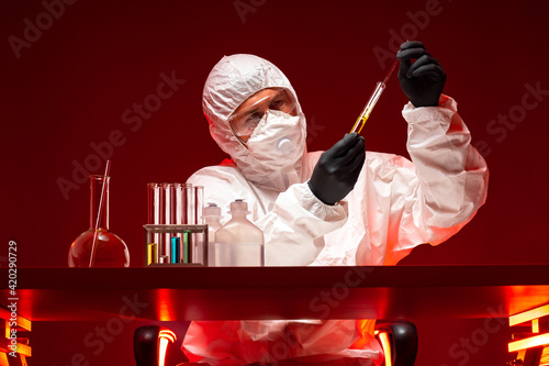 Development chemical weapon...