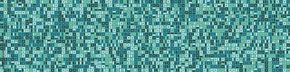 Fototapeta premium Abstract Geometric Pattern generative computational art illustration