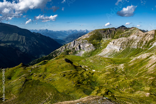 High Alpine Landscape With Mountains In National Park Hohe Tauern In Austria