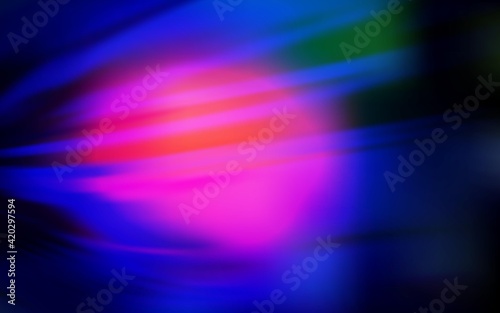 Dark Pink  Blue vector abstract bright pattern.