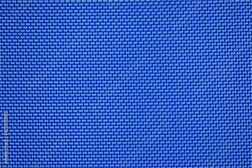 Blue plastic braided pattern texture