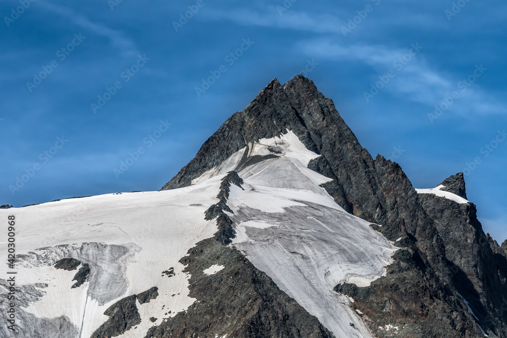 National Park Hohe Tauern With Grossglockner The Highest Mountain Peak Of Austria And The Alps