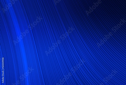 Dark BLUE vector layout with flat lines.