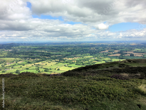 A view of the Shropshire Countryside near the Caradoc