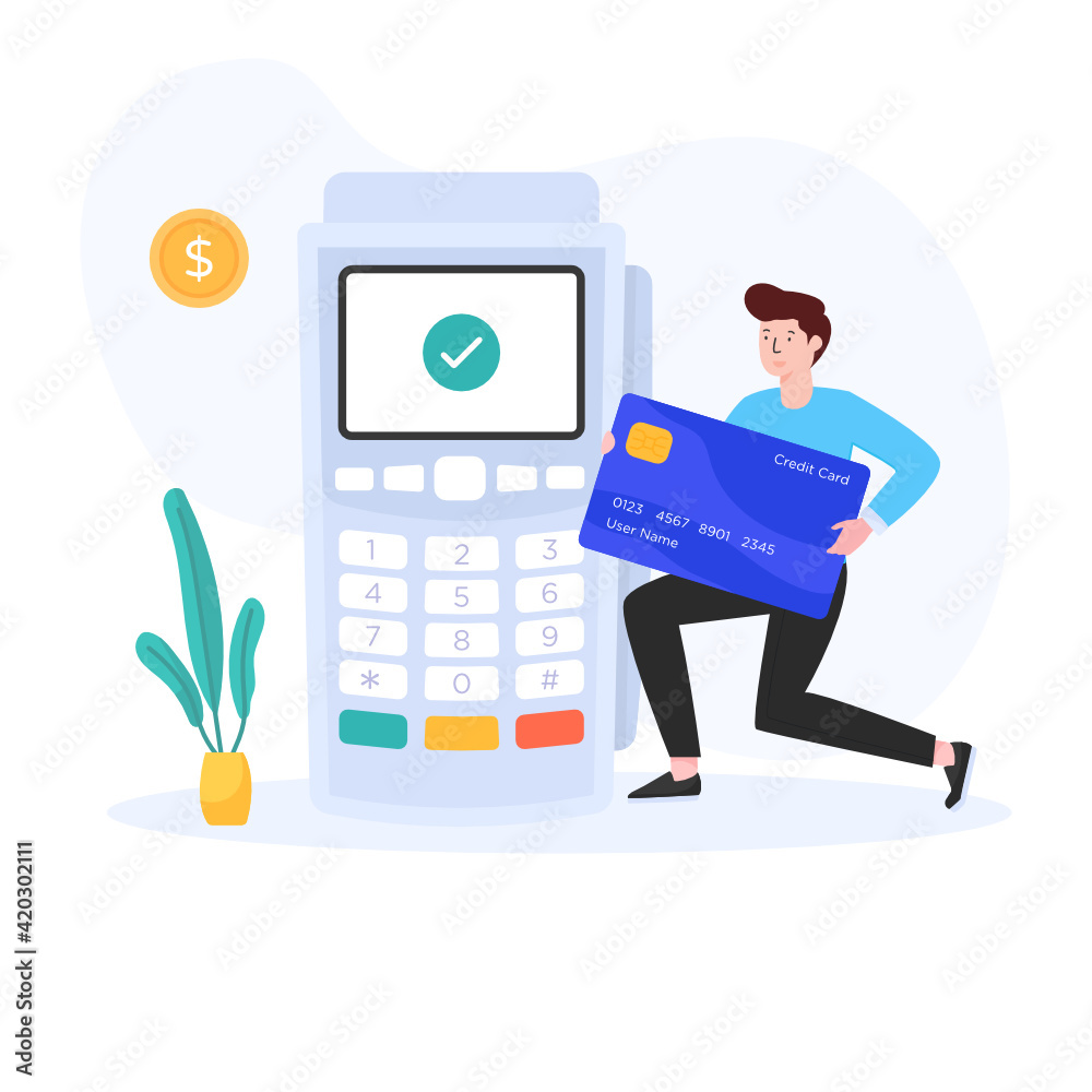 Money transaction flat illustration, editable vector
Money transaction flat illustration, editable vector