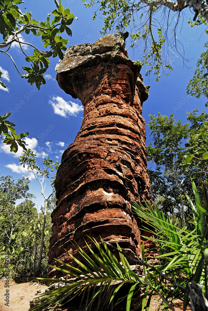 Fototapeta premium Monumentos de Arenito na Chapada dos Guimarães