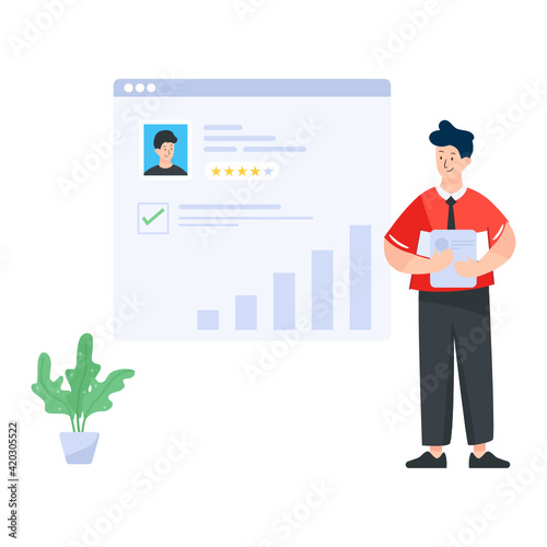  Apply for job, download premium illustration