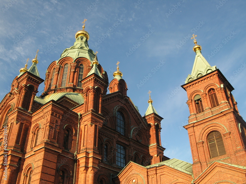 Uspenski Cathedral - Eastern Orthodox church, Helsinki, Finland