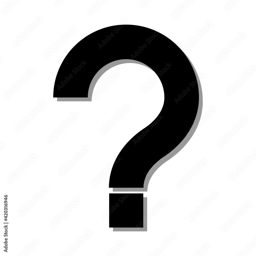 Question mark vector icon. Vector icon of trendy question mark design. Question mark icon in flat style. Vector illustration. Question mark vector icon. Vector icon of trendy question mark design. Question mark icon in flat style. Vector illustration.