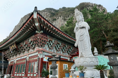buddha statue in the temple