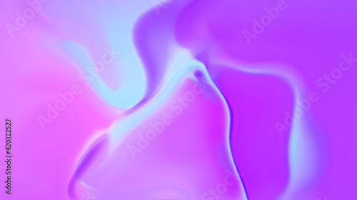Fototapeta Naklejka Na Ścianę i Meble -  Abstract gradient blue purple and pink soft cloud background in colorful.