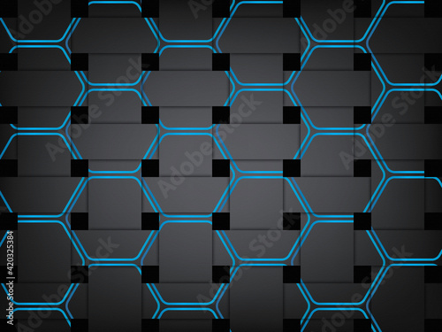 abstract blue background and modern wallpaper