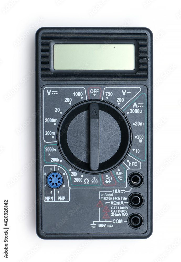 digital multimeter isolated