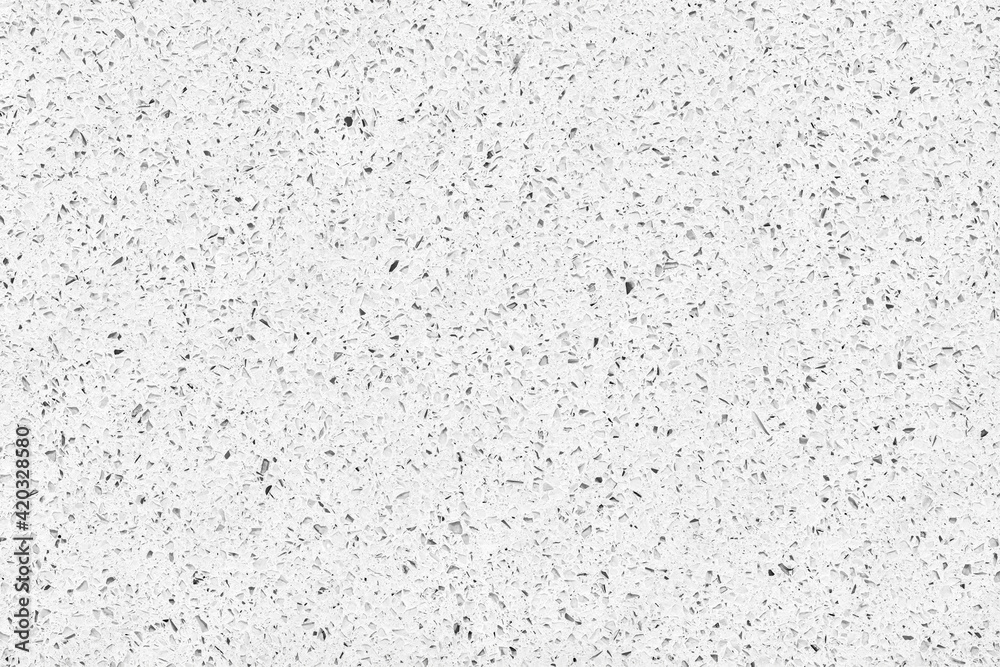 Quartz surface white for bathroom or kitchen countertop