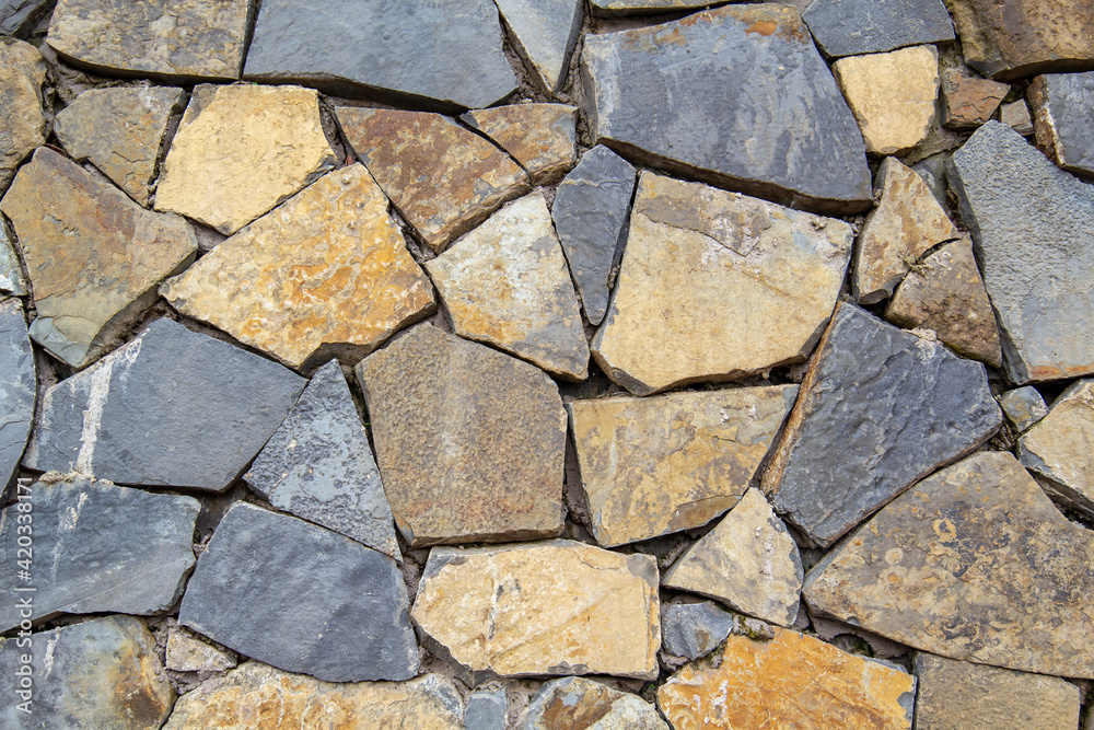 Obraz premium stone wall texture