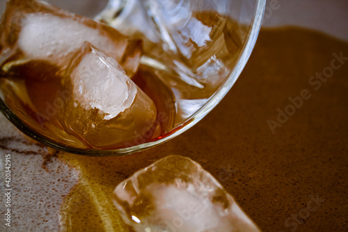 Spilt Brandy.