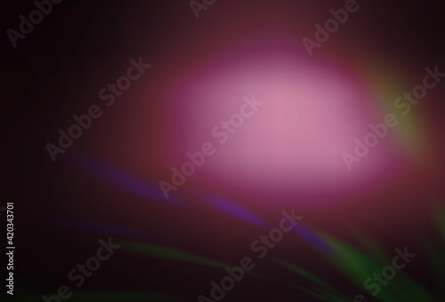 Dark BLUE vector blurred background.