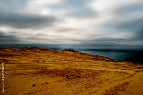 Sand coast of Rubjerg Knude, Denmark, coast of North sea