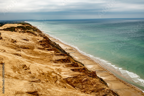 Sand coast of Rubjerg Knude, Denmark, coast of North sea