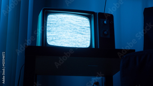creepy tv static
