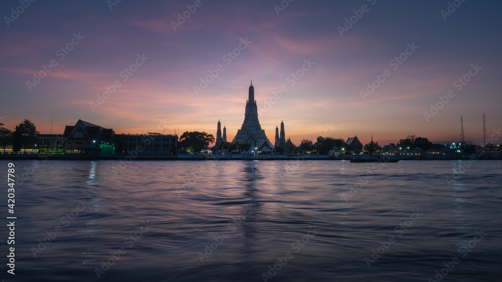 Wat arun at twilight