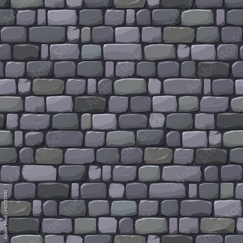 Wallpaper Mural Seamless Pattern of Stone Wall Torontodigital.ca