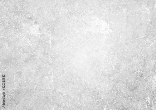 Grey white grunge textural concrete wall background. Vector design