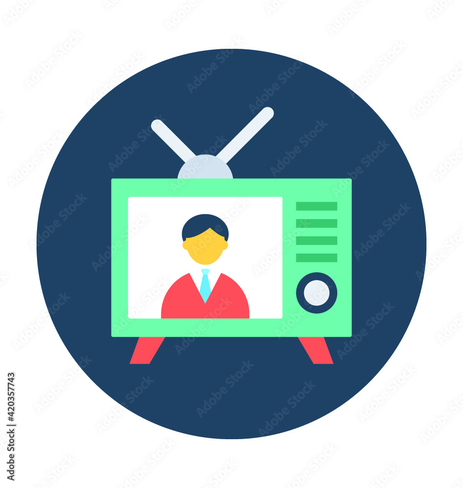 Live Transmission Vector Icon