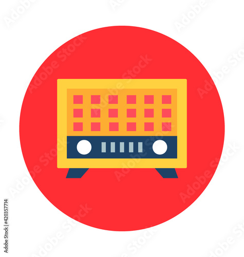 Radio Vector Icon