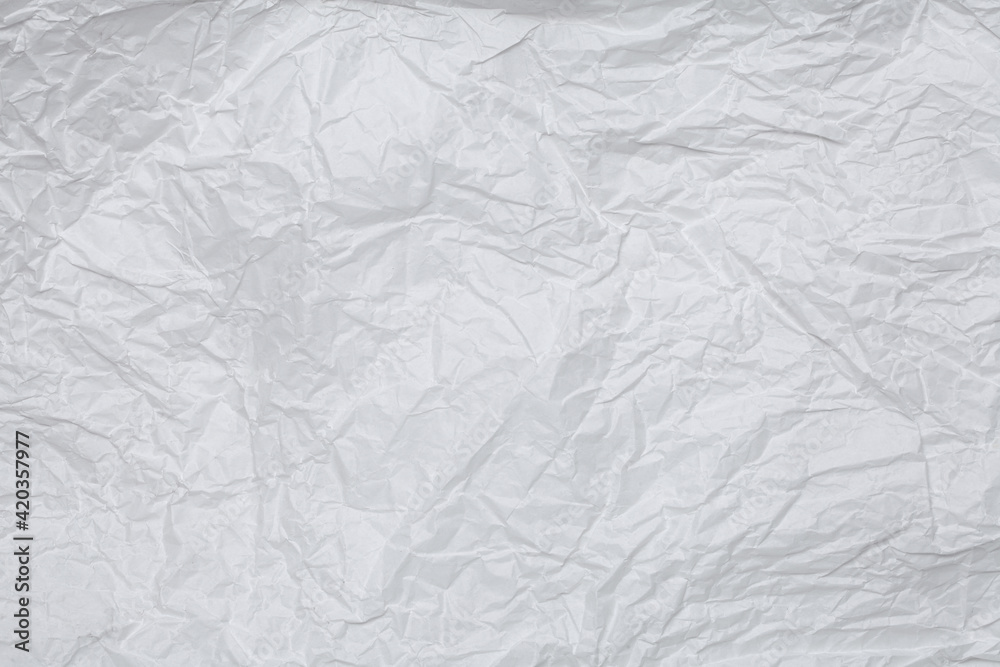 Close up texture of crumpled paper Close up texture of crumpled paper