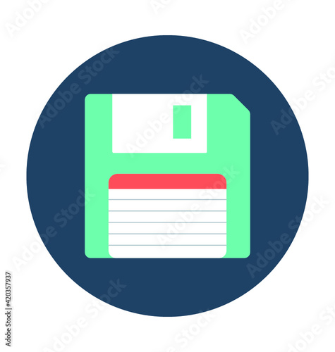 Floppy Vector Icon