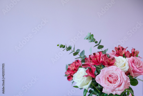 bouquet of pink roses © Анна Дьяконова