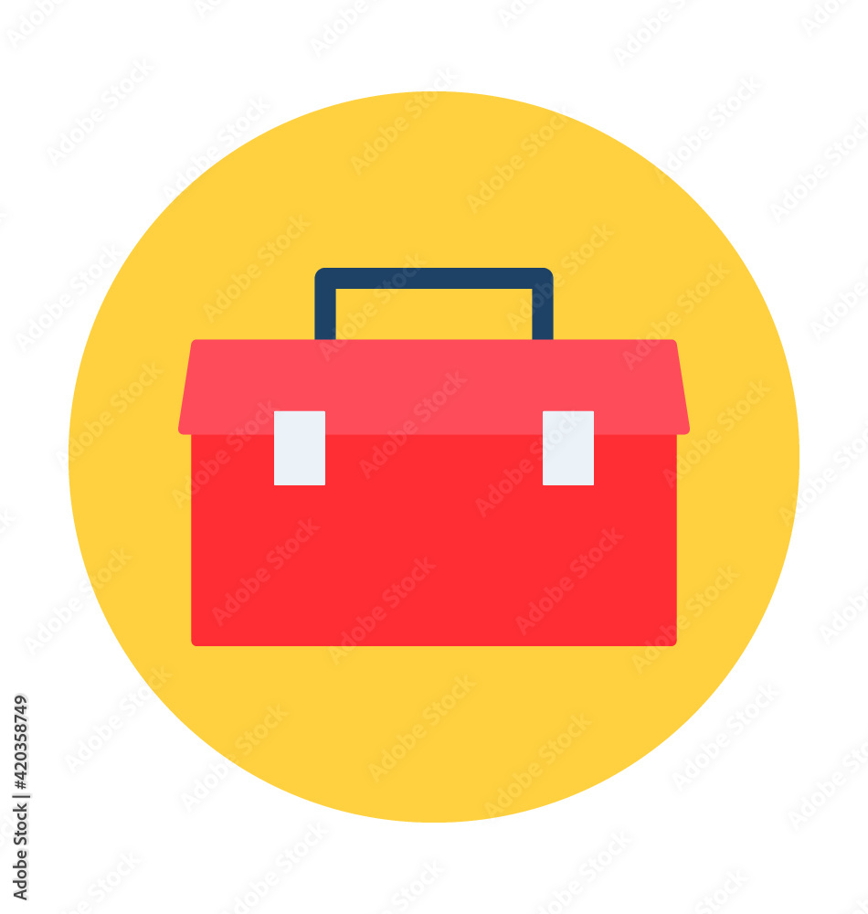 Tool Bag Vector Icon