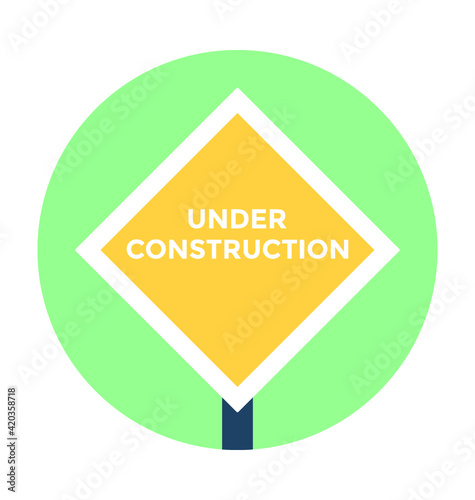 Under Constructions Vector Icon