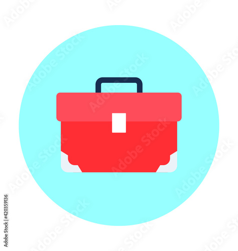 Tool Bag Vector Icon