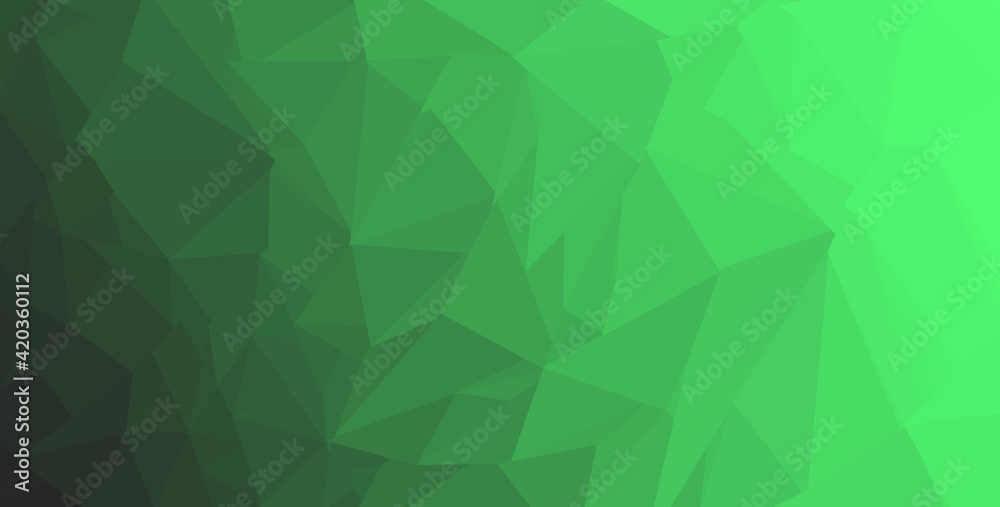 Green Black Polygon Vector Green Black Polygon Vector
