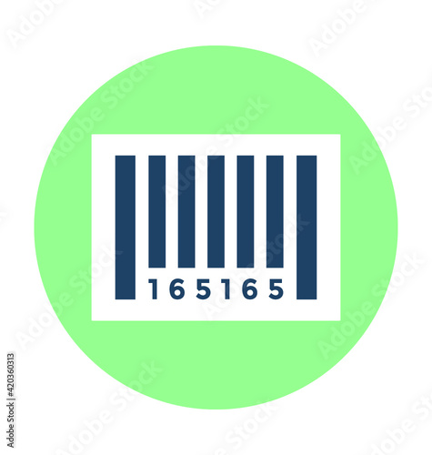 Barcode Vector Icon