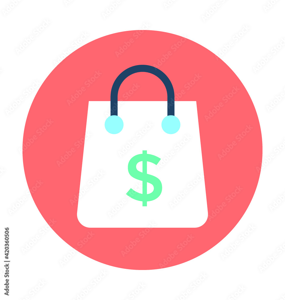 Shopping Bag Vector Icon Shopping Bag Vector Icon