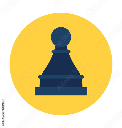 Chess Pawn Vector Icon