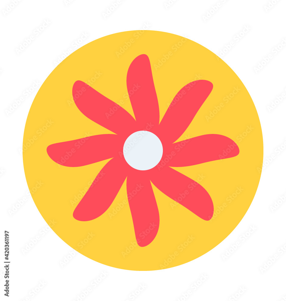 Bloodroot Vector Icon Bloodroot Vector Icon