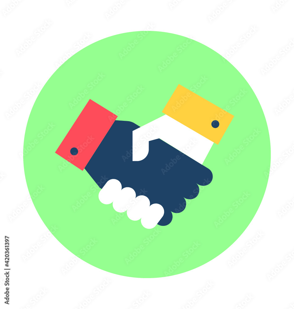 Business Partner Vector Icon Business Partner Vector Icon