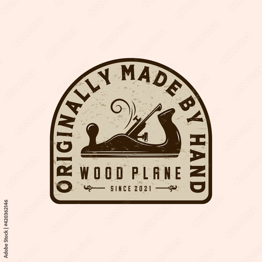 Woodwork Vector Illustration Logo Design. Woodwork Logo Template for ...