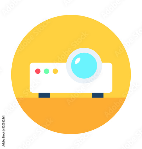Projector Vector Icon