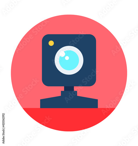 Webcam Vector Icon