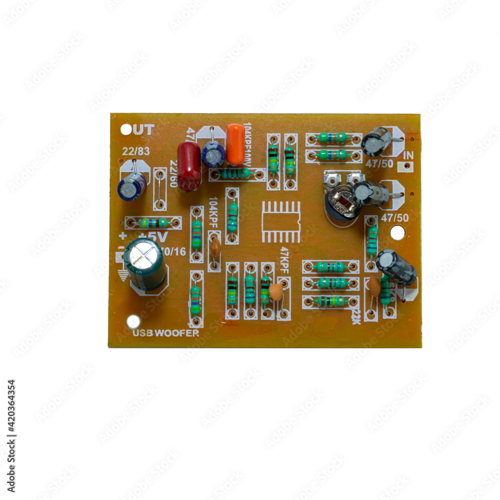 Fototapeta premium Low Pass Woofer Board