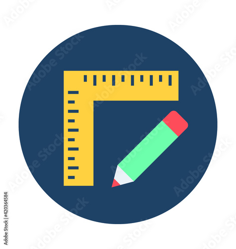 Stationery Vector Icon