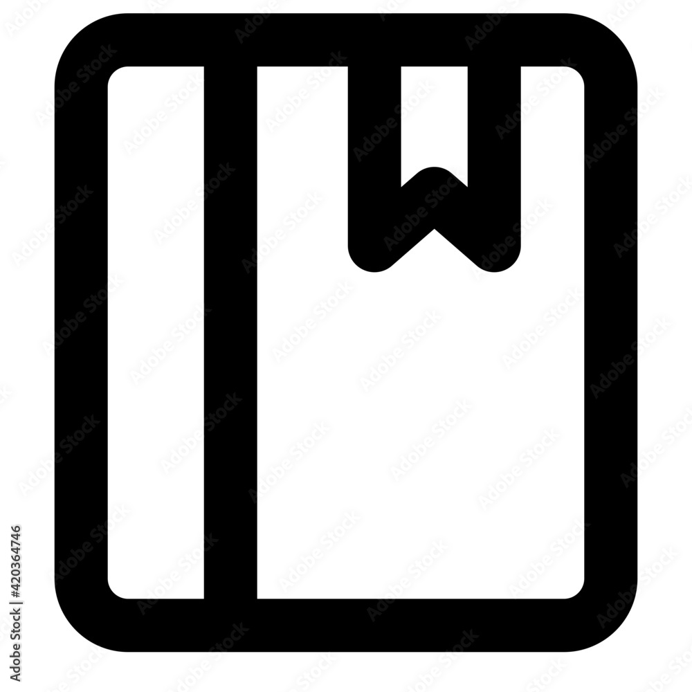 Filled design of book icon, editable vector
Filled design of book icon, editable vector